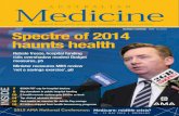 BUDGET EDITION - MAY 14 2015 Spectre of 2014 haunts health · AUSTRALIAN MEDICINE BUDGET EDITION MAY 14 2015 1 Spectre of 2014 haunts health Rebate freeze, hospital funding cuts overshadow