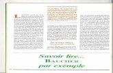 Freeequitationpassion.free.fr/pdf/savoir_lire_baucher.pdf · 2012. 4. 23. · Baucher (1796 - 1873)1e plus célèbre écuyer du XIP siècle. (Doc. coll. Hennquet) prit, peu d'écuyers,