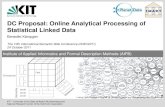 DC Proposal: Online Analytical Processing of Statistical ... · B. Kämpgen –DC Proposal: Online Analytical Processing of Statistical Linked Data. Institute of Applied Informatics