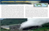 GEOTHERMAL “RING OF FIRE”...Geothermal Energy in Southeast Asia In the South East Asian region, the Philippines with approximately 4,500MW of proven geothermal energy reserves