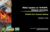 RSAC Update on NIROPS- Related Activities€¦ · Presentation Outline • Current & Future Sensors – Spring 2014 AMS Test Missions • NIROPS Website and Online Ordering • 2014
