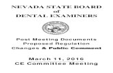 NEVADA STATE BOARD of DENTAL EXAMINERSdental.nv.gov/uploadedFiles/dentalnvgov/content/Public...preventive dental procedure of scaling and polishing which includes the removal of calculus,