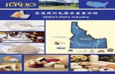 Idaho’s Dairy Industry Idaho Dairy Products Brochure.pdf · The dairy industry provides signiﬁcant resources to support research and promotion needed to stabilize and sustain
