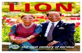 LIONlionsclubs.org.au/wp-content/uploads/2017/11/The... · LION Lion – Australia and PNG Lion - Australia and Papua New Guinea edition is published bi-monthly for the Multiple District