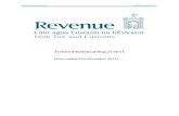 Archived Statistical Report 2011 - Revenue...Revenue Commissioners Statistical Report 2011 Gross Receipts € € Balance on 1 January 2011 - 129,059,701 Gross Receipts of Duties:-Customs
