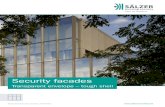 Security façades · security façades and inner security partition walls that feature the same elegant design as standard façades. Security façades and partitions by SÄLZER –