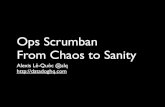 Ops Scrumban From Chaos to Sanity · 11/1/2010  · Scrumban Essays on Kanban Systems for Lean Software Development Corey Ladas . NECK OVERARM CHEST HEIGHT . 3 Planned vs. 6 Sprint