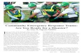 Community Emergency Response Team (CERT), local public … article.pdf · The Community Emergency Response Team (CERT) is a community based resource and education organiza- tion,