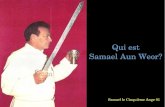 Qui est Samael Aun Weor? - gnosticpublishing.org · «je», moi, moimême, ego, etc., etc.» – Samael Aun Weor, Le Mariage Parfait Le Bodhisattva vraiment humble ne fait jamais