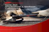 Serie M2: amoladoras y lijadoras industriales · M2 Series Industrial Grinders & Sanders 3 Durabilidad Motores exentos sin lubricación de 0,75 kW (1 cv) que funcionan a una temperatura