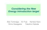 Considering the New Energy introduction targetweb.econ.keio.ac.jp/staff/myamagu/seminar_www/2003...Waste combustion utilizationWaste combustion utilization No particular policy !!