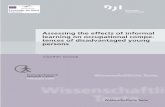 Assessing the effects of informal learning on occupational competen- Assessing ... - DJI · 2017. 4. 20. · Assessing the effects of informal learning on occupational competen-ces
