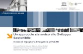 Un approccio sistemico allo Sviluppo Sostenibile · 2013. 11. 1. · E. Colombo, L. Mattarolo, J. Barbieri , UNESCO Chair in E4SD 12 Per promuovere l’insegnamento e l’educazione