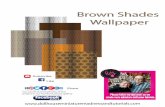 Brown Shades Wallpaper · 1/3/2016  · Brown Shades Wallpaper Subscribe Like Share You can ˜nd more photos of this project in our facebook photo gallery. gallery . Title: Brown