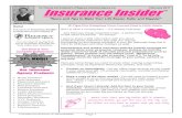 For Friends and Customers of Regency Insurance Agency, Inc ...... · Insurance Insider Regency Insurance Agency, Inc. 1930 Mentor Avenue Painsville Twp., OH 44077 Phone: (440) 266-8888