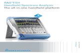 Product Brochure (english) for R&S®FSH Handheld Spectrum ...ferria.su/wp-content/uploads/2019/02/fsh-brochure.pdf · Rohde & Schwarz R&S®FSH Handheld Spectrum Analyzer 7 For in-depth