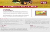Ag in the Classroom Book of the Month of the...*Once Upon a Farm-virtual field trip of a diversified farm owned by the Cabes in Franklin, Co. Georgia. Activities *Ag. Bingo *Farming