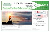 Last Updated 2018 - Life July 2018.pdf · PDF file 2018. 7. 11. · EquiTrust Life Market 10 Bonus 6.00% for 5yrs 7 6.00% 1.00% 100% First Year 1.00% on 100% 10 years ... Income Rider