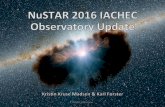 NuSTAR ! !!!!!!!!!!!!!!!!!!!!Bringing!the!High!Energy ... · !!!!!NuSTAR! !!!!! Bringing!the!High!Energy!Universe!into!Focus!!! Overview • Observatory!Overview!! • 2015!upgrades!