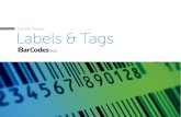 Custom Printed Labels & Tags - Bar Codes Talk · PDF file Printed using a thermal ribbon, these . labels come wrapped on a core. Used mostly with a Label Applicator. • Used seamlessly