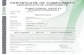 CERTIFICATE OF CONFORMITY - starline · Certificate Number Allegato al Certificato numero : 350386200.01 The certification includes the following test segments successfully completed: