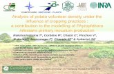 COMITE NORD BRETAGNE - PLANTS Analysis of potato volunteer ...€¦ · Analysis of potato volunteer density under the influence of cropping practices : a contribution to the modelling