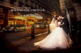 OMNI PARKER HOUSE WEDDING MENUS · PDF file Private photo area for the wedding party with buffet- ... for waitstaff employees or service bartenders. Prices are subject to change. ...