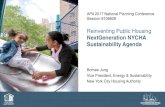 NextGeneration NYCHA Sustainability Agendamedia2.planning.org/media/npc2017/presentation/S450.pdf · NextGeneration NYCHA . Comprehensive Sustainability Agenda . NYCHA’s commitment