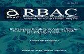 43º Congresso Brasileiro de Análises Clínicas...Volume 48 - nº 02 | Supl. 01 | Ano 2016 ISSN 2448-3877 Brazilian Journal of Clinical Analyses 43º Congresso Brasileiro de Análises