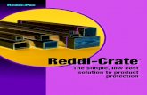 Reddi-Crate - Angleboard · ©2011 REDDI-PAC RP-1001 REV. 10-02-14 Reddi-CrateTM laminated paperboard packaging helps prevent product damage that can occur during shipping and handling.