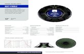 guit-fiddle - Eminence Speaker · guit-fiddle 12”, 305 mm 8 Ω 50 W 82.2 Hz 80 Hz – 4.5 kHz 100.1 dB 7.34 Ω 0.56 38 oz. 0.31”, 7.9 mm 2.0”, 50.8 mm Acceptable Acceptable