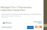 Michigan Tier 3 Thermostat Calibration Study Plan€¦ · 01/06/2018  · Dec: Jan. Feb: Mar. Apr: May. Jun: Task 1 Data Management Task 2 Savings Analysis Task 3 Baseline, Incremental