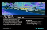 OUTOTEC CPLANT FLOTATION...Flotation module C11-4 with 4 cells/shafts in a 40 foot container. Outotec cPlant Flotation is equipped with premium flotation, automation and instrumentation
