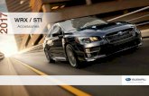 2017 WRX / STI · Make every ride a thrill ride with Genuine STI Accessories that will get your blood pumping wherever you’re going. From a ground-hugging appearance to heart-pounding