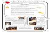 Palfrey Junior School Newsletter€¦ · Nadia– for creating an excellent firework picture. All of lass 8– for creating beautiful talk homework. Dominik– for an improvement
