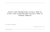 STC12C5620AD series MCU STC12LE5620AD series MCU Data …aitendo3.sakura.ne.jp/aitendo_data/product_img/ic/microcontroller/S… · 4.3 I/O port application notes ... 4.9 I/O drive