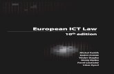 European ICT LAW, 10 · European ICT LAW, 10th edition 2016 European ICT Law Texts, Cases, Materials 10th edition Michal Koščík Radim Polčák Václav Stupka Matěj Myška Pavel
