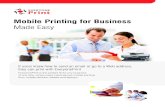Mobile Printing for Business - Kyoceragreenlight.kyocera.co.uk/index/document_solutions... · EveryonePrint can print to devices from all major manufacturers, covering most lasers,