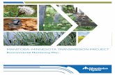 MANITOBA-MINNESOTA TRANSMISSION PROJECT · This Environmental Monitoring Plan (EMP) has also been included in the Manitoba-Minnesota ... Process (FNMEP). The Environmental Protection