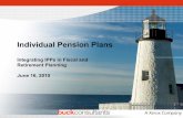 Individual Pension Plans - CIFPs · RCA – Highlights • 50% of contributions and realized investment income must go to a Refundable Tax Account – Objective: minimize realized