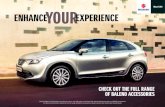 ENHANCEYOUREXPERIENCE - Suzuki Cars UK...Some images in this brochure may feature cars in non-UK colours and fitted with special equipment and non UK/LHD accessories. For precise information