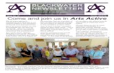 Come and join us in Arts Active - The Arts Society Blackwater · Blackwater combined marking The Art Society’s golden jubilee with a coffee morning for our volunteers. The initiative