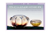 DOSSIER DE PRESSE - Notre Actu...musée du verre de Conches accueille cette exposition et enrichit ses collections de quatre verreries Schneider généreusement offertes par des collectionneurs.