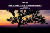 FIVE ELEMENTS FOR STANDOUT IMAGES - Amazon S3€¦ · 3. THE MOMENT Yet again, we must discuss an abstract element. Moments are elusive and unpredictable. Moments are fleeting. It’s