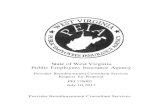 State of West Virginia Public Employees Insurance Agency Provider... · 2017. 7. 10. · PEIA also requires annual updates to OPPS. The PEIA rates include the West Virginia Children