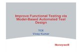Improve Functional Testing via Model-Based Automated Test ... Conclusion ¢â‚¬¢ Test Quality-Test case
