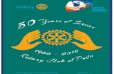 Rotary Club of Pudu 2016 17 Page 1 · Rotary Club of Pudu 2016-17 Page 2 Programme / Diary of Events 3 Editorial / President’s Message 4 Club Proceedings / Announcements 5 Speaker’s