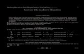 Lecture 24: Laplace’s Equationward/teaching/m316/lecture24.pdf · Lecture 24: Laplace’s Equation (Compiled 3 March 2014) In this lecture we start our study of Laplace’s equation,