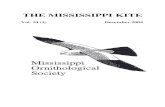 THE MISSISSIPPI KITE · THE MISSISSIPPI KITE 35 Abstract.The recovery of the endangered Red-cockaded Woodpecker (Picoides borealis) depends on successful reproduction, limited interspecific