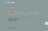 Valves - Leybold · Valves Right-Angle and Straight-Through Valves Special Valves Gate Valves UHV Valves Valves 300.00.02 Excerpt from the Leybold Full Line Catalog 2018